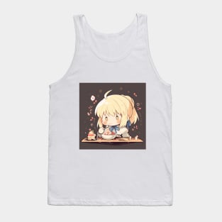 chibi saber Tank Top